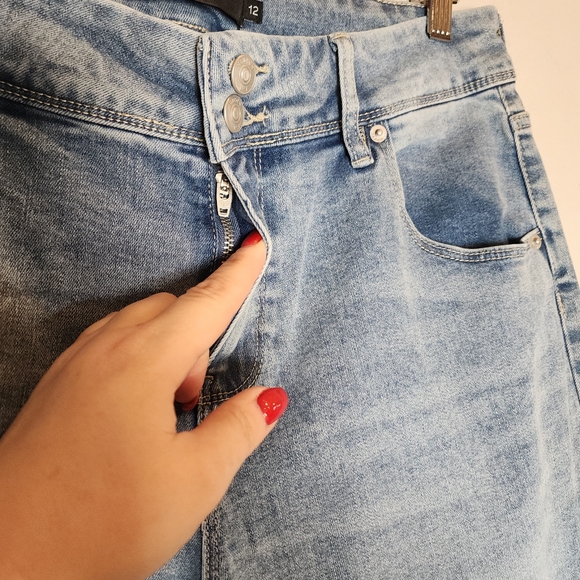 NWT Hudson Jeans Flap Pocket Stretch Denim Jeans Women's Size 12 28" Inseam - Picture 16 of 16